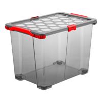 Plastový úložný box s vekom Evo Total - Rotho