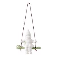 Porcelánová vianočná ozdoba Swinging Girl – Kähler Design