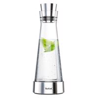 Priehľadná skleneno-antikoro karafa 1 l Flow Slim - Tefal