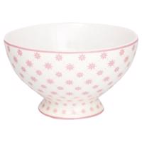 Ružová porcelánová miska na polievku Green Gate Laurie, ø 15 cm