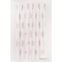 Ružovo-biela záclona 300x260 cm Aymara – Mendola Fabrics