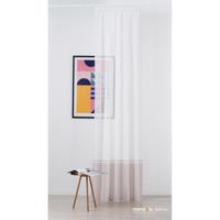 Ružovo-biela záclona 300x260 cm Sanova - Mendola Fabrics