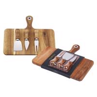 Servírovacia drevená doska na syr s príslušenstvom 25x29 cm Fromagerie – Ladelle