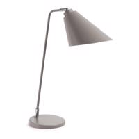 Sivá stolová lampa Kave Home prieť
