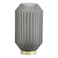 Sivá stolová lampa (výška 27 cm) Ivot - Light & Living