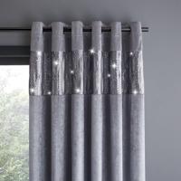 Sivé závesy v súprave 2 ks 117x229 cm Glamour – Catherine Lansfield