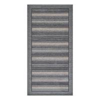 Sivý behúň Floorita Velour, 55 x 140 cm