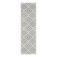 Sivý/béžový koberec behúň 300x80 cm Nordic - Hanse Home