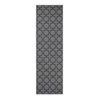Sivý koberec behúň 350x80 cm Glam - Hanse Home