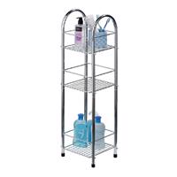 Sivý kúpeľňový regál 22x81 cm – Premier Housewares
