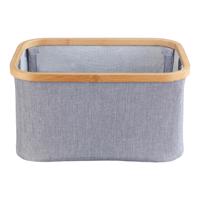 Skladací úložný kôš Wenko Baharui Bamboo
