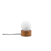 Stolová lampa v bielo-prírodnej farbe (výška 17 cm) Countess – Trio