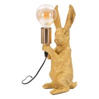 Stolová lampa v zlatej farbe (výška 35,5 cm) Rubbit – Mauro Ferretti