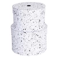 Súprava 2 čierno-bielych škatúľ Bigso Box of Sweden Splash