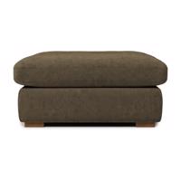 Svetlohnedá látková podnožka Comfy - Scandic