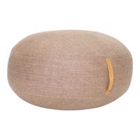 Svetlohnedý puf Hübsch Turenio, ø 70 cm