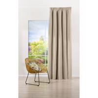 Svetlohnedý záves 140x245 cm Jennifer – Mendola Fabrics