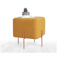 Taburet v horčicovej farbe Copper – Balcab Home