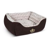 Tmavohnedý plyšový pelech pre psov 40x50 cm Scruffs Wilton – Plaček Pet Products