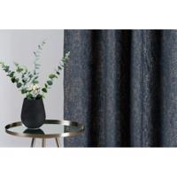 Tmavomodro-sivý záves 135x280 cm Wayland – Mendola Fabrics