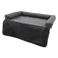 Tmavosivá prikrývka na sedačku pre psa 90x80 cm – Madison
