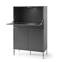 Tmavosivá vinotéka 89x76 cm Mistral 004 - Hammel Furniture