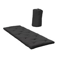 Tmavosivý futónový matrac 70x190 cm Bed in a Bag Dark Grey – Karup Design