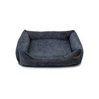 Tmavosivý pelech pre psa 85x105 cm SoftBED Eco XL – Rexproduct