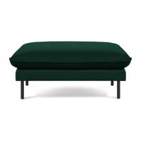 Tmavozelená zamatová podnožka Vienna – Cosmopolitan Design