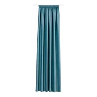 Tyrkysovomodrý zamatový záves 140x260 cm Novara – Mendola Fabrics