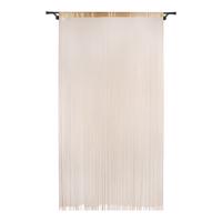 Záclona v zlatej farbe 140x285 cm String – Mendola Fabrics