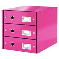 Zásuvkový plastovo-kartónový organizér Click&Store – Leitz